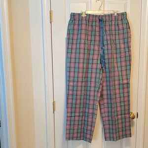 Lapasa Women’s Cotton Woven Plaid Pajama Pants…size 2XL